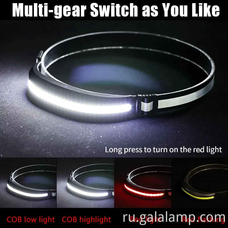 USB USB C Перезаряжаемая фара для приключений на открытом воздухе